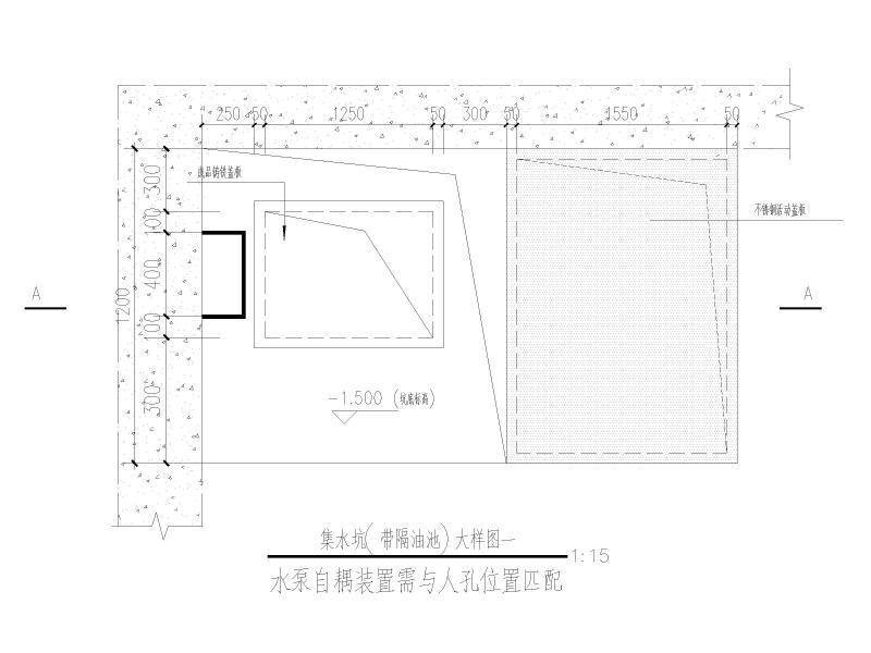 隔油池大样图 - 2