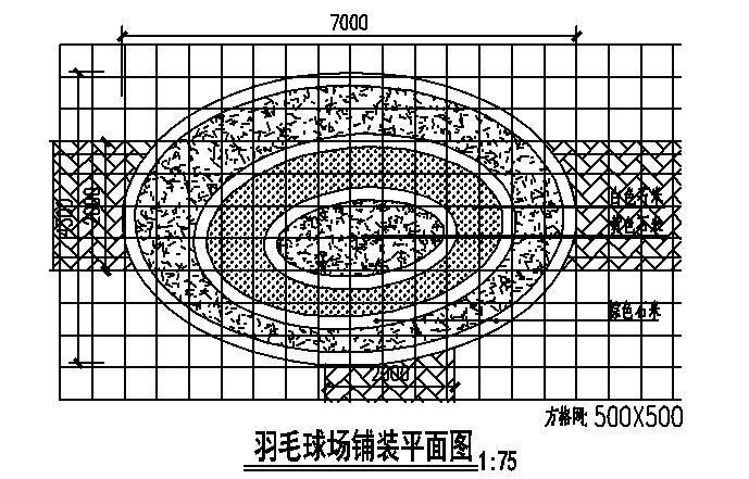 羽毛球场设计图纸 - 3