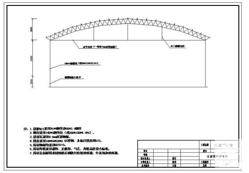钢结构厂房方案设计 - 1