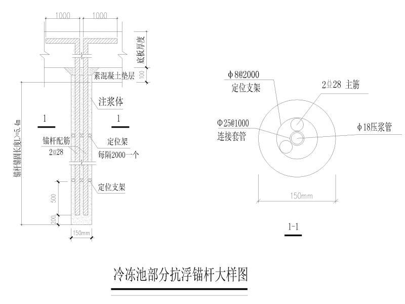 抗浮锚杆施工方案 - 3