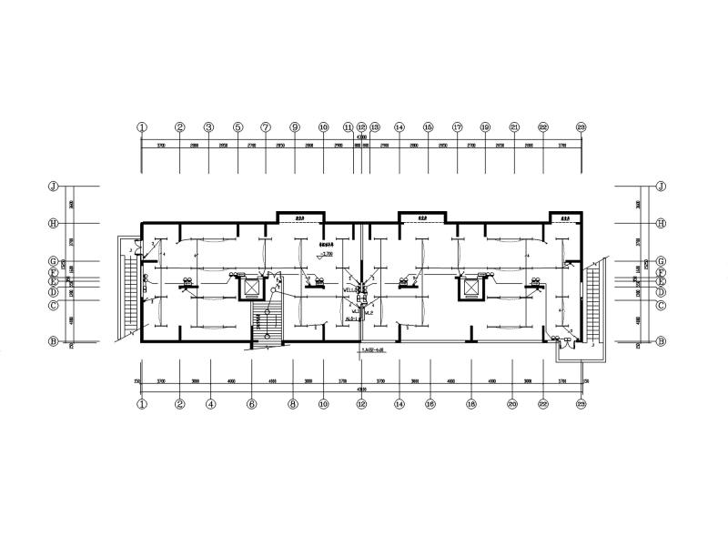 多层住宅电气图纸 - 1