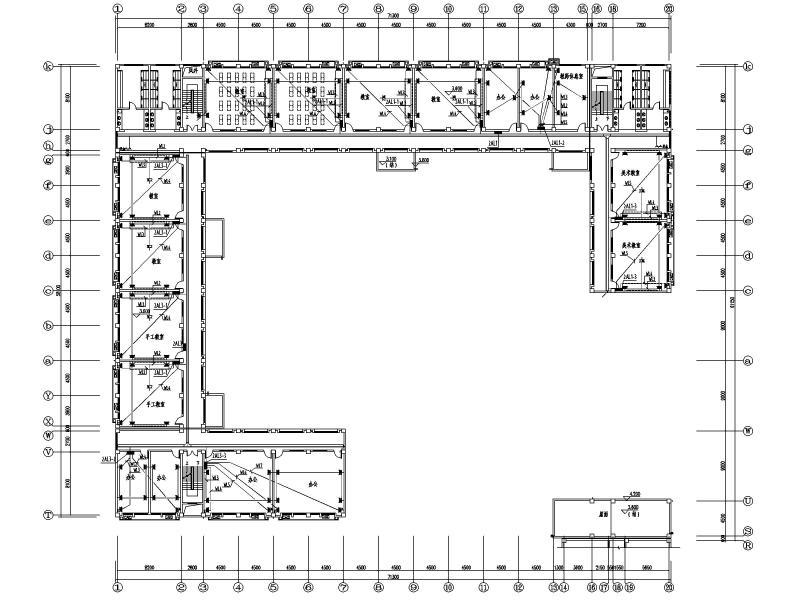 小学教学楼施工图纸 - 2