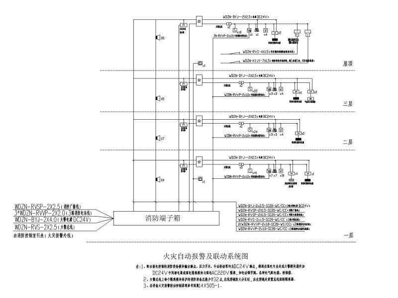 4层机场综合业务用房电气施工CAD图纸（2020） - 5