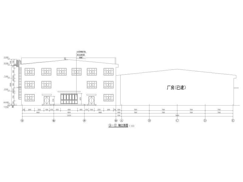 钢结构厂房建筑图纸 - 2