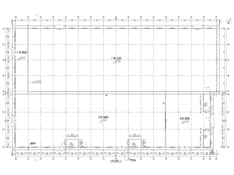 钢结构厂房建筑图纸 - 4