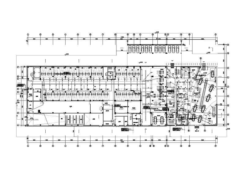 4层城市展厅电气施工CAD图纸 - 2