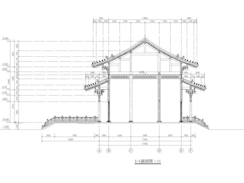 大雄宝殿建筑结构 - 3