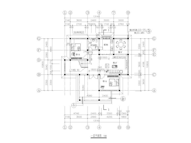 农村自建房建筑图纸 - 5