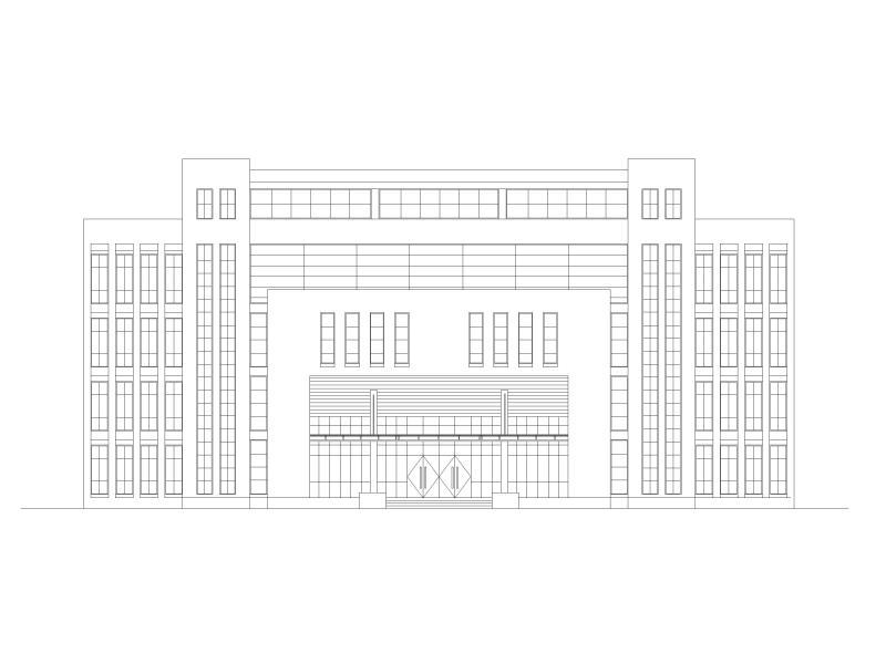 办公建筑图纸 - 1