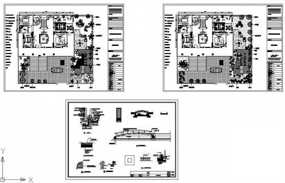 别墅景观设计施工图 - 2