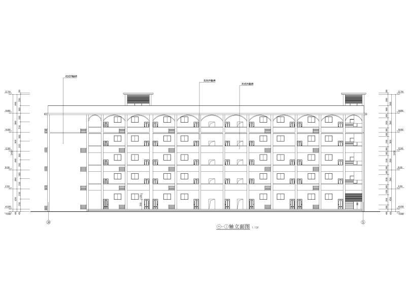 教学楼建筑施工图纸 - 2