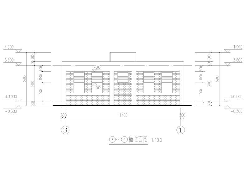 框架结构建筑图纸 - 2