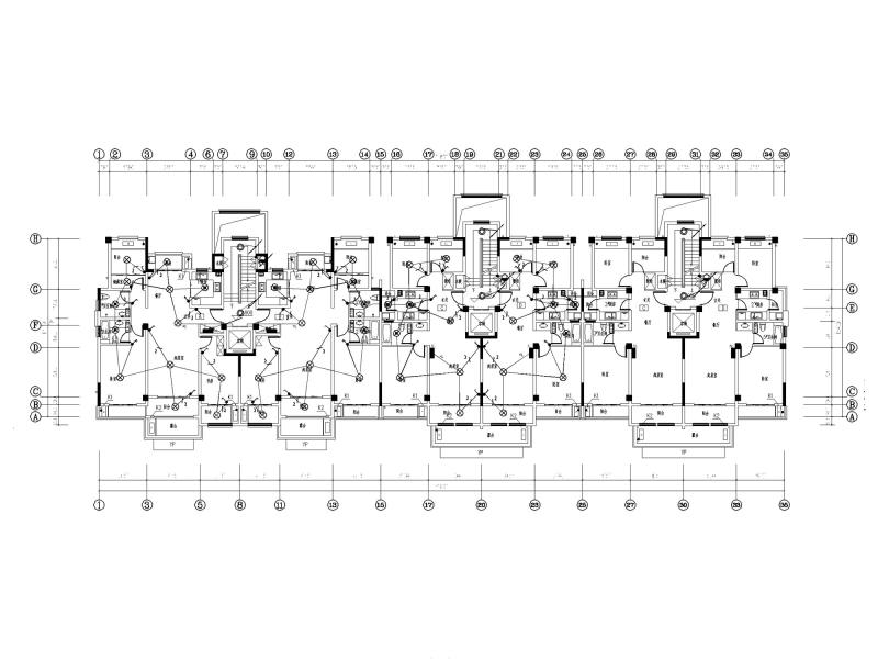 多层住宅电气图纸 - 1
