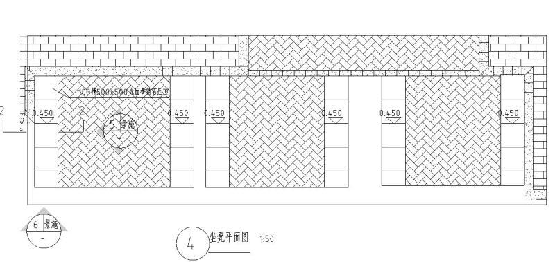 树池坐凳详图 - 2