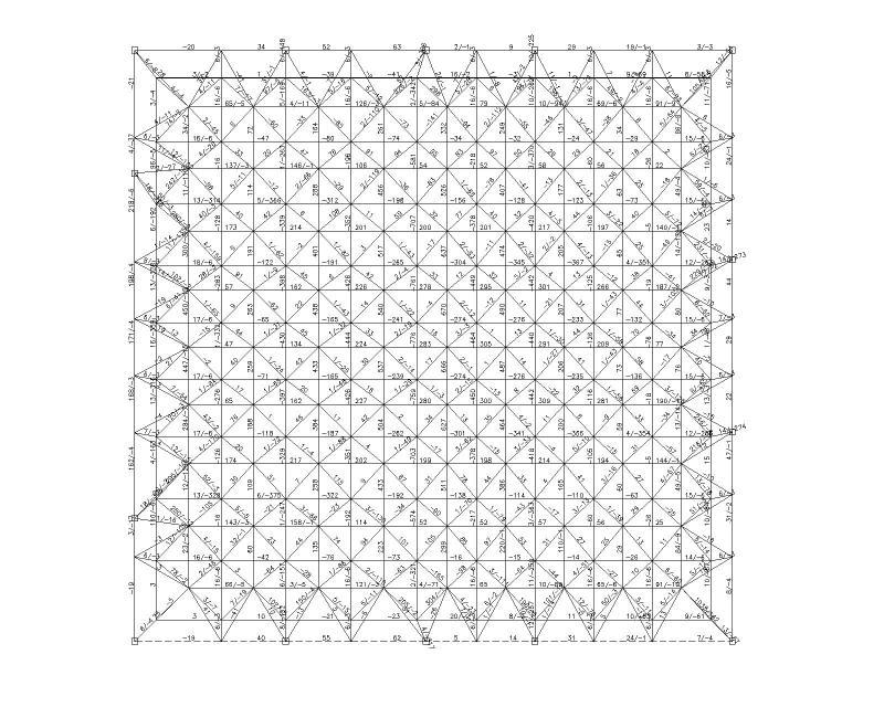 钢结构网架施工方案 - 3