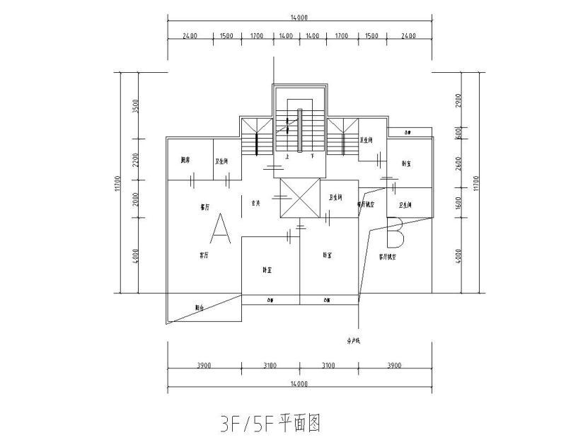 错层户型设计 - 4