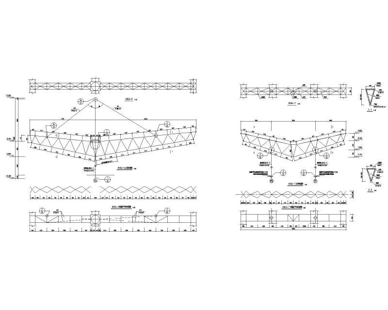 钢结构桁架施工方案 - 4