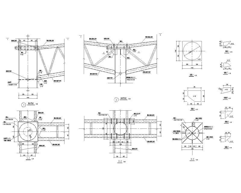 钢结构桁架施工方案 - 5