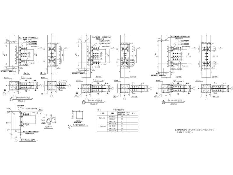 钢结构节点大样图 - 5