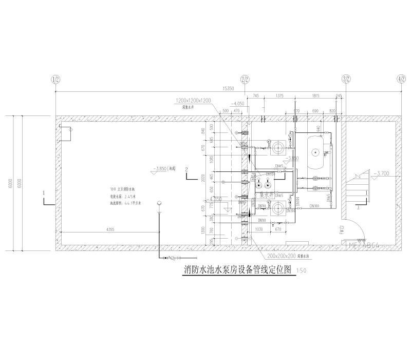 消防泵房大样图 - 5