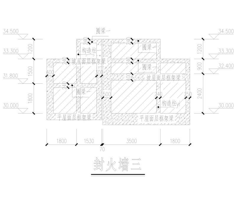 框架结构教学楼 - 4