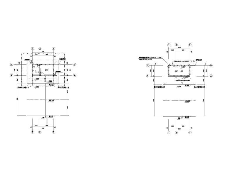 门卫室施工图纸 - 2