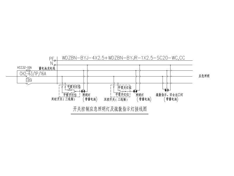 住宅地下室电气施工图 - 5