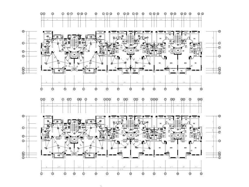 多层住宅电气图纸 - 1