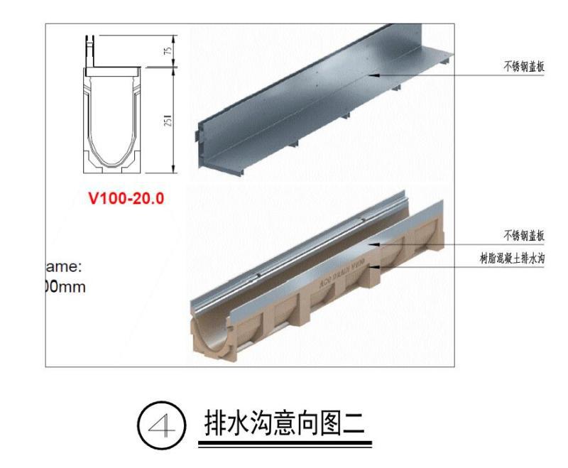 线性排水沟图纸 - 4