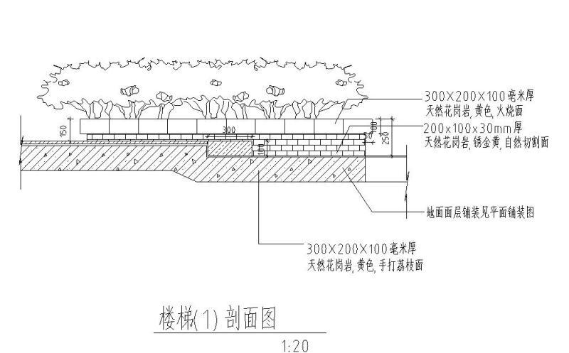 花池,坐凳,台阶大样详图纸设计_CAD - 4