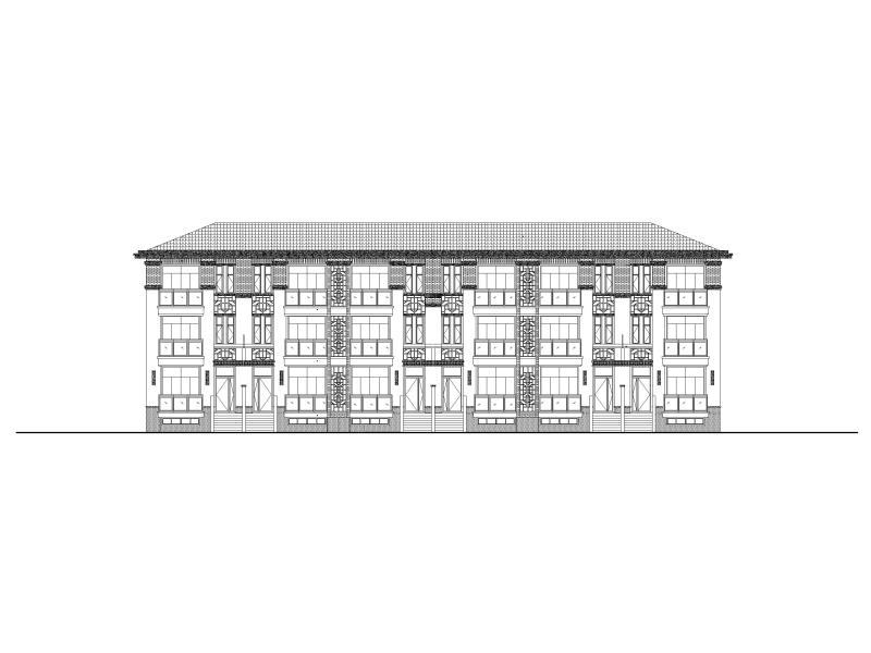 别墅建筑施工图纸 - 1