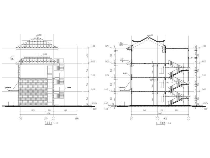 框架结构结构建筑 - 3