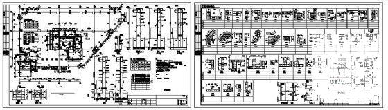 地下上室人防墙柱详图纸_CAD - 1