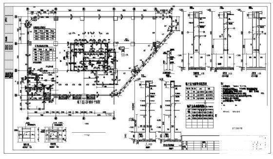 地下上室人防墙柱详图纸_CAD - 2