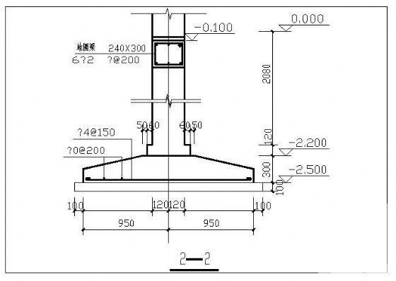 墙条基详图纸_CAD - 3