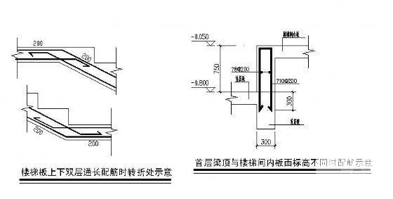 楼梯结构详图 - 3