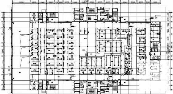 6层医疗中心空调平面施工图纸cad - 1