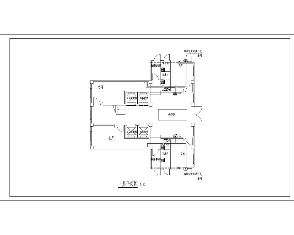 养殖楼功能区（内含负荷表）_CAD - 2