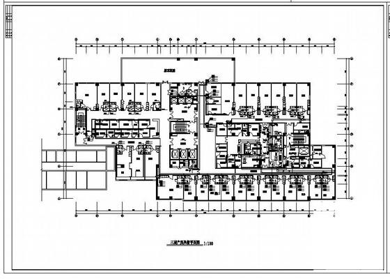 医院产房空调施工图纸cad - 1