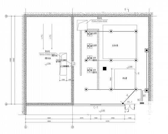 水泵房施工图纸 - 1