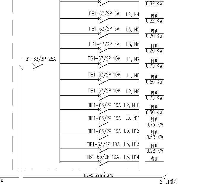 电气施工设计图纸 - 2