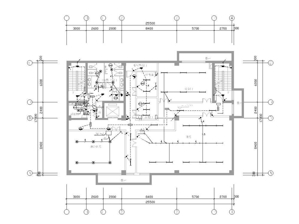 厂房电气施工图纸 - 1