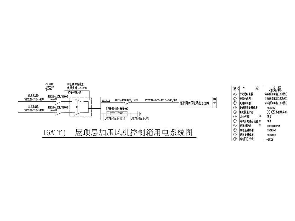 住宅楼电气图 - 5