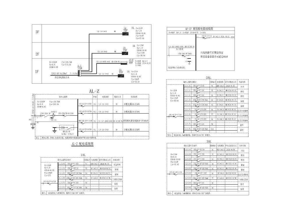3层小型附属用房电气施工CAD图纸2019 - 4