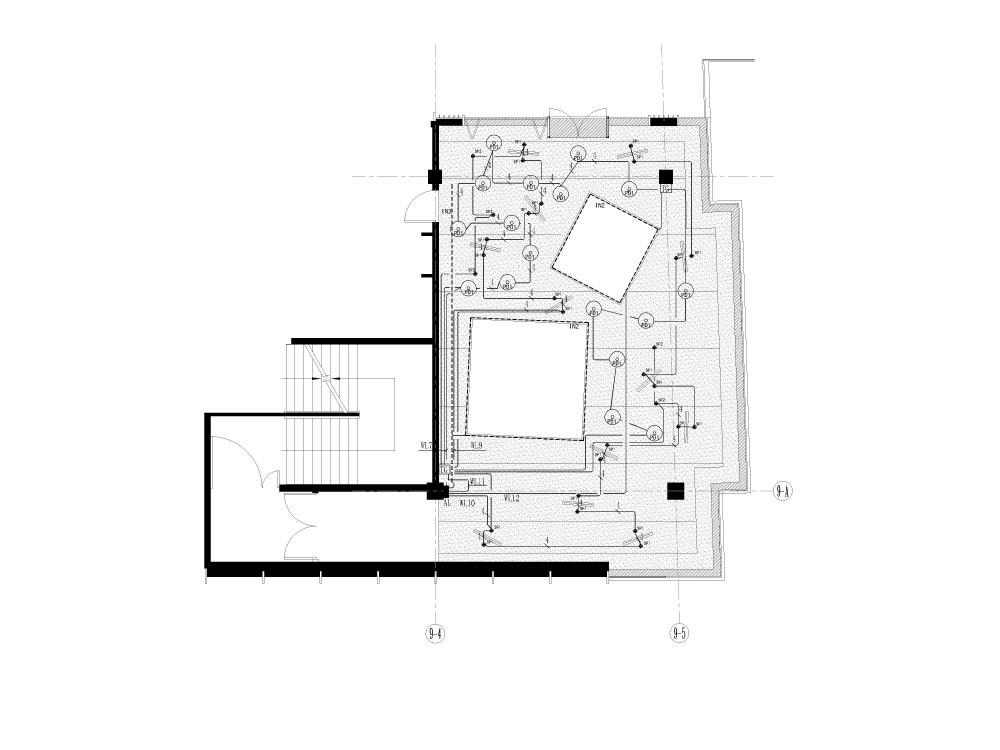 餐厅电气施工图纸 - 1