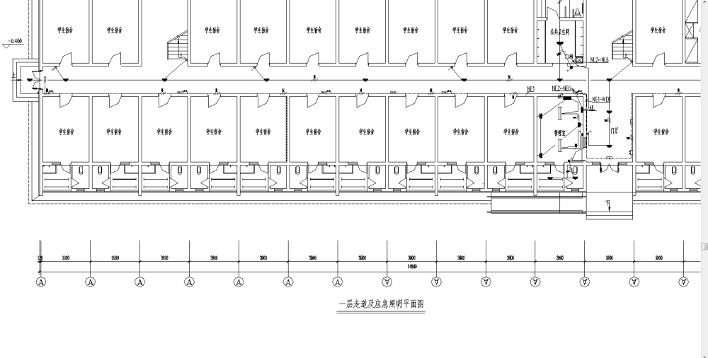 大学宿舍楼电气 - 3