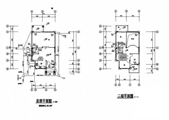 别墅给排水图 - 1