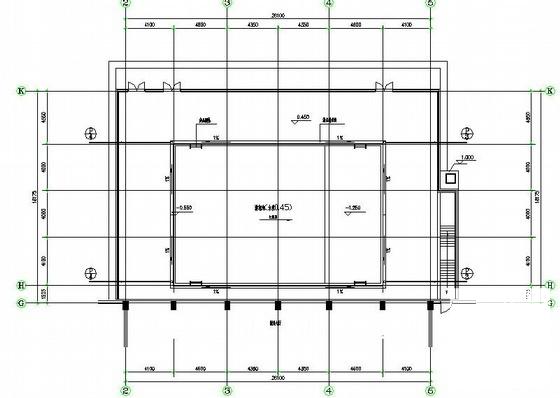 游泳池给排水施工图纸cad平面图及系统图 - 1