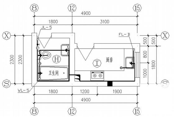 住宅给排水施工图 - 3