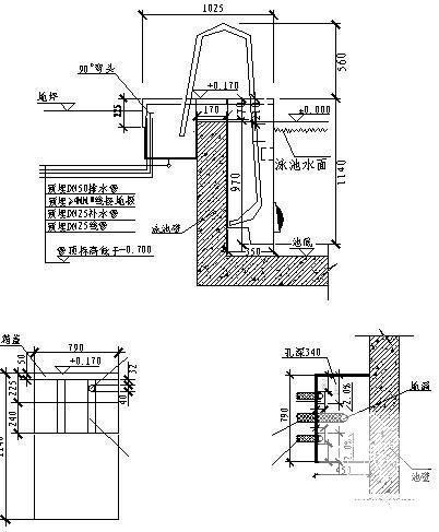 泳池设备安装图纸cad - 1